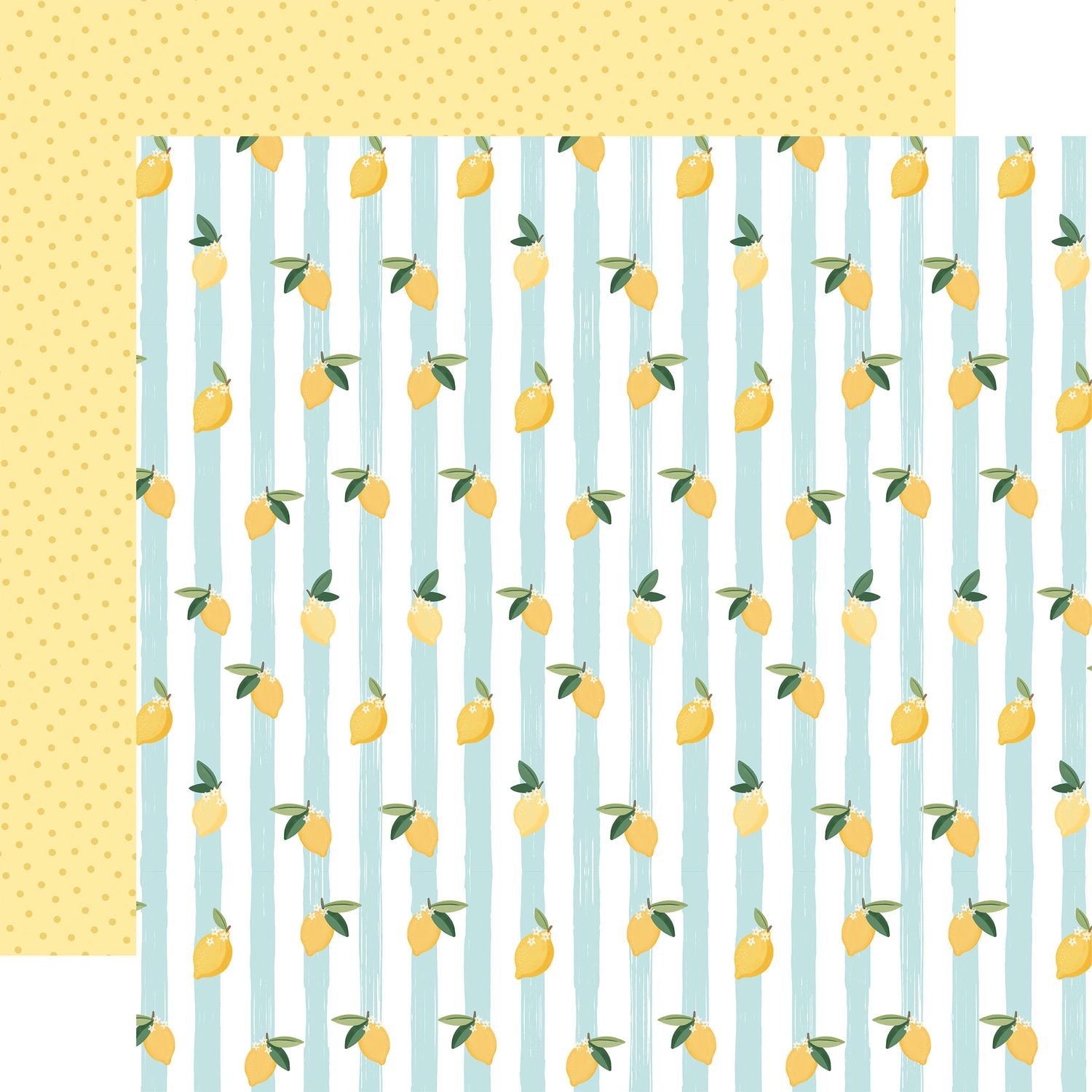 Carta Bella Lemonade 12 x 12 Collection Kit cble495016 Fruit Stripes