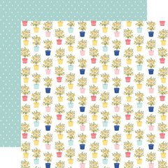 Carta Bella Lemonade 12 x 12 Collection Kit cble495016 Potted Plants