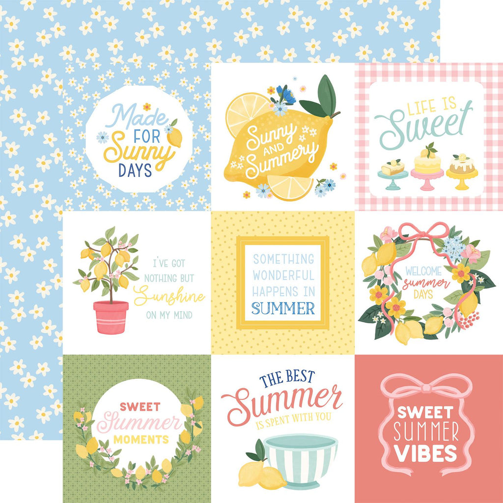 Carta Bella Lemonade 12 x 12 Collection Kit cble495016 Summer Vibes