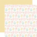 Carta Bella Little Lullabies Baby Girl 12 x 12 Collection Kit cblug486016 Sweet Girl Bibs
