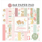 Carta Bella Little Lullabies Baby Girl 6 x 6 Paper Pad cblug486023