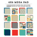 Carta Bella Mercantile 6 x 6 Mega Paper Pad cbm423031 Product Views