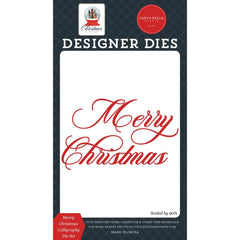 Carta Bella Merry Christmas Calligraphy Dies cbcic456040