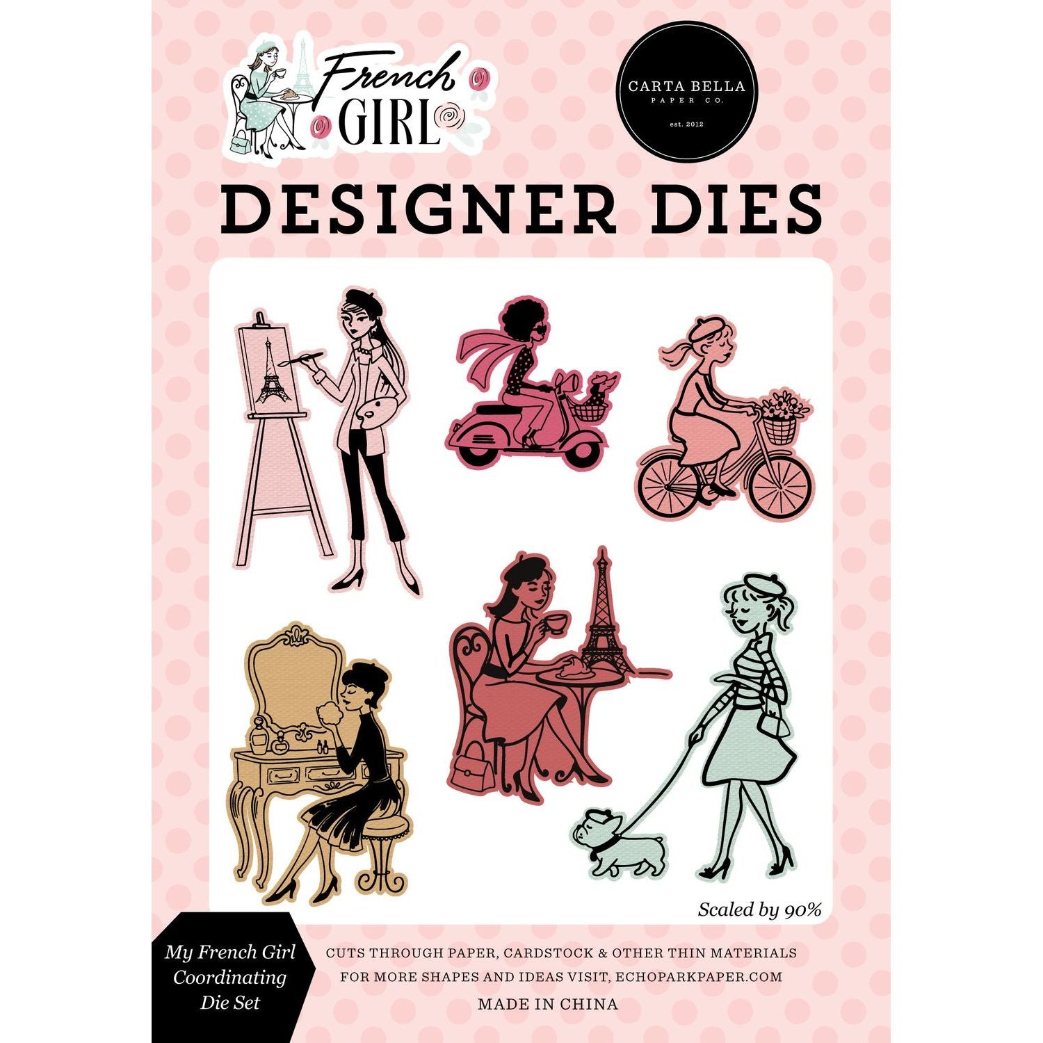 Carta Bella My French Girl Dies cbfg490041