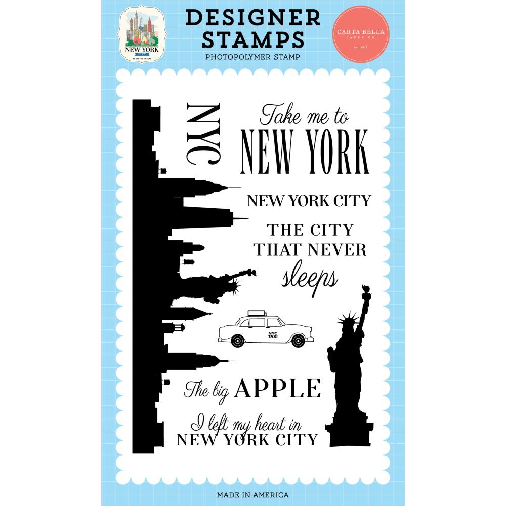 Carta Bella NYC Clear Stamps cbnyc471040