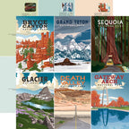 Carta Bella National Parks 12 x 12 Collection Kit cbn443016 Wander Post Cards