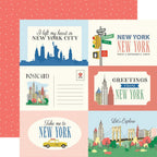 Carta Bella New York City 12 x 12 Collection Kit cbnyc471016 6X4 Journaling Cards