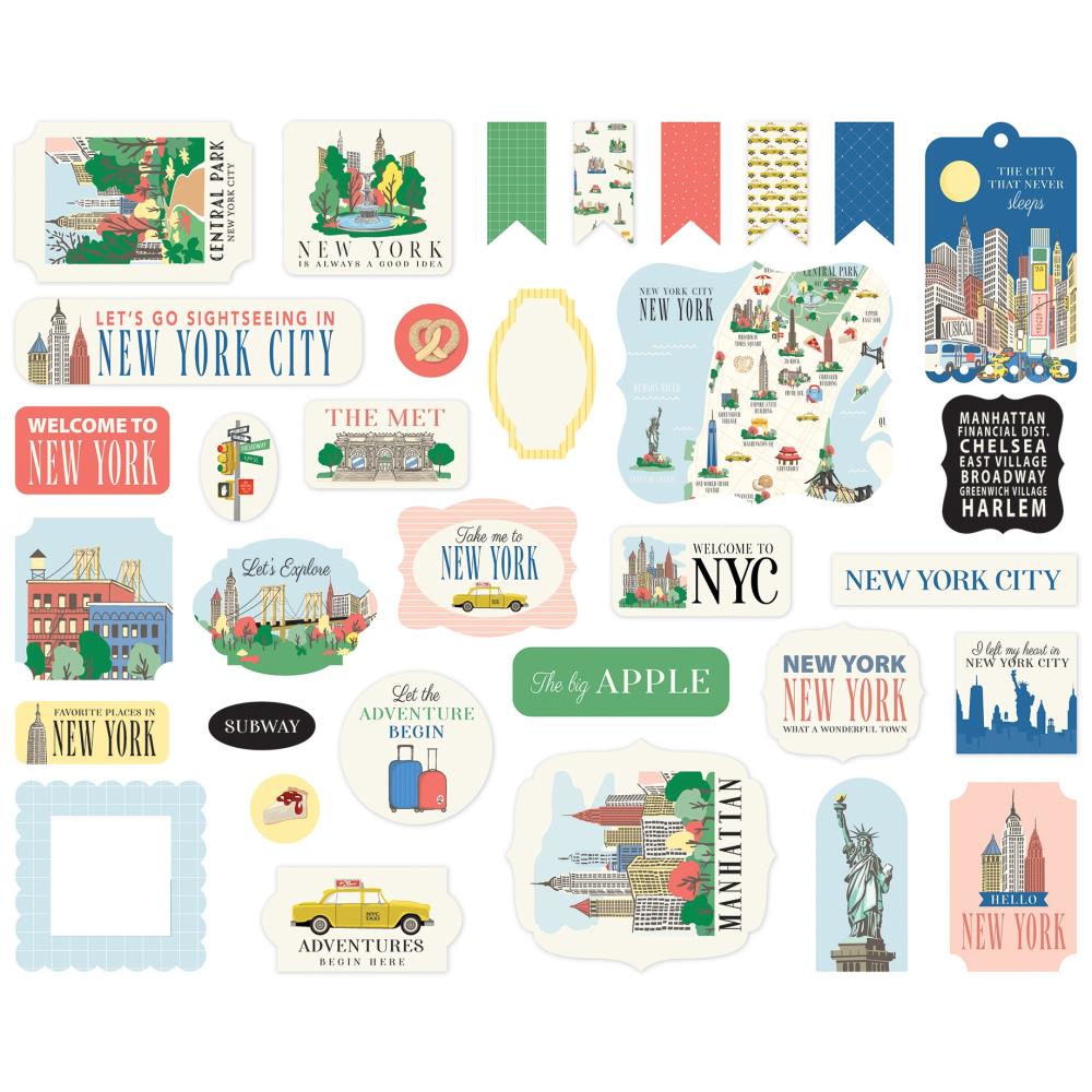 Carta Bella New York City Ephemera cbnyc471024 Travel Sentiments