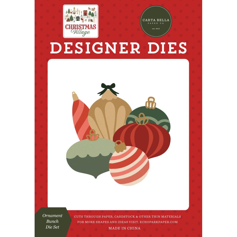 Carta Bella Ornament Bunch Dies cbcv458041