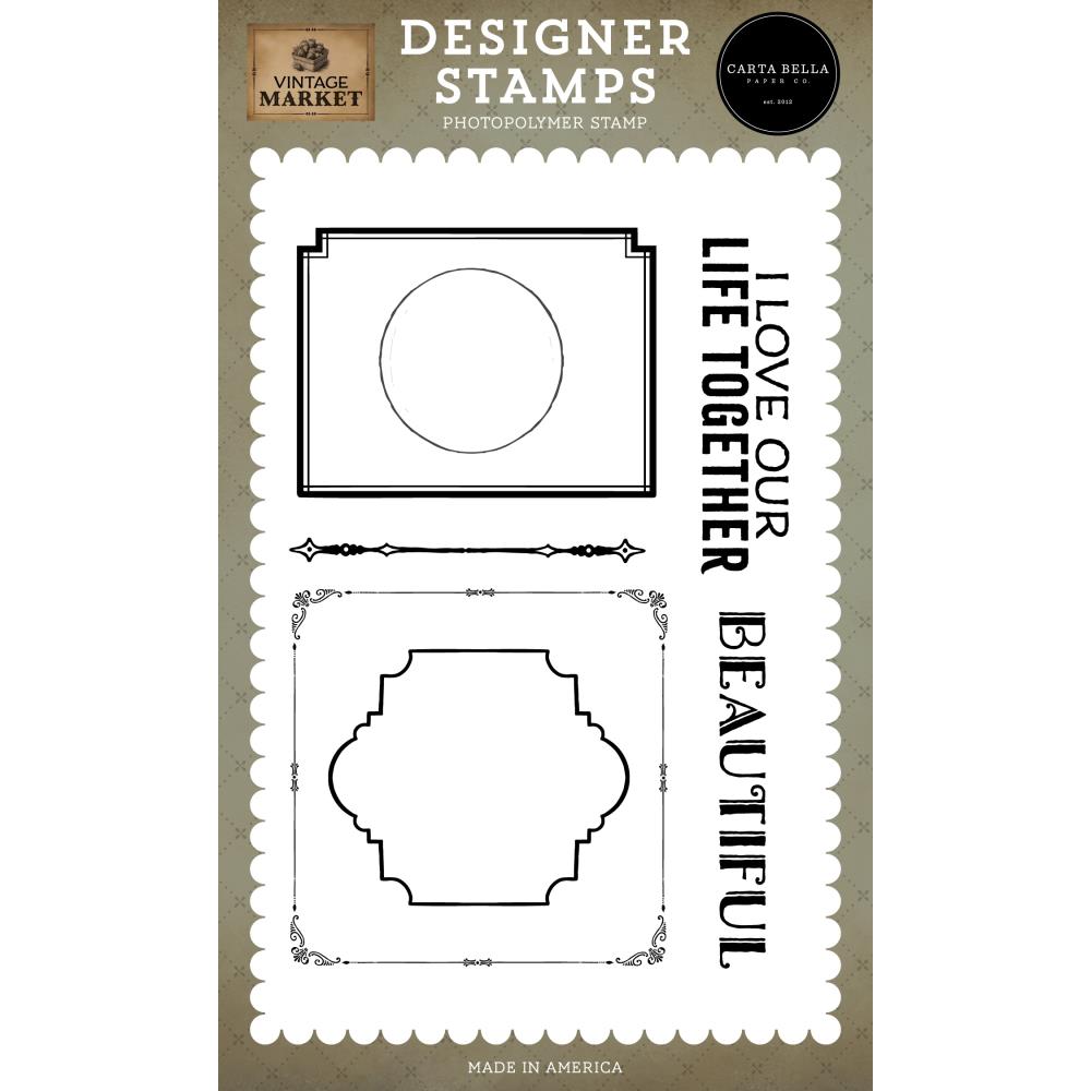 Carta Bella Our Life Together Clear Stamps cbvt449040