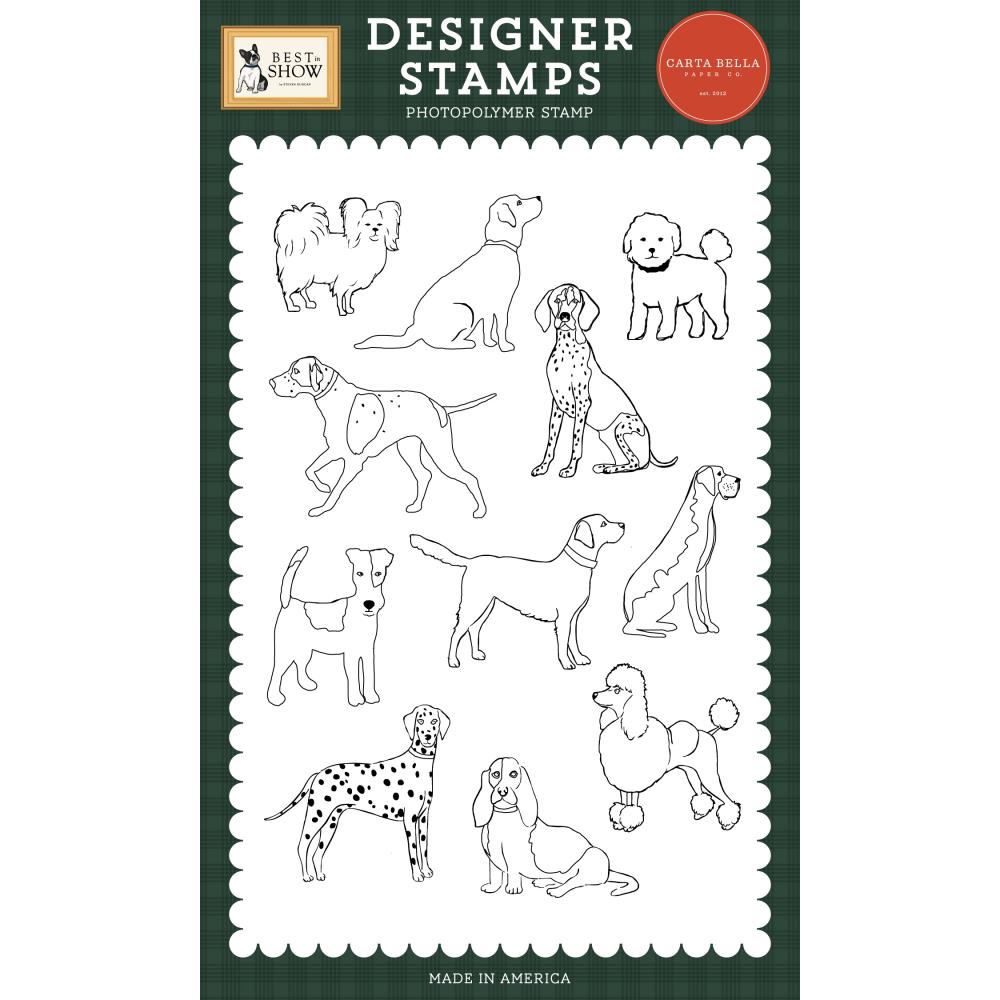 Carta Bella Pick Your Puppy Clear Stamps cbbis402040