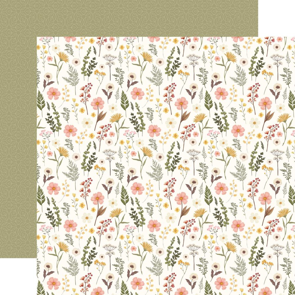 Carta Bella Pressed Floral 12 x 12 Collection Kit cbpf473016 Be Bold Stems