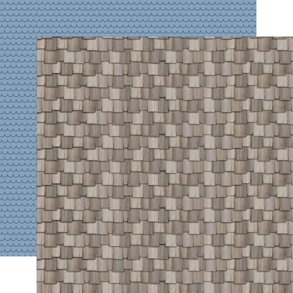 Carta Bella Seashore 12 x 12 Collection Kit cbsh444016 Beach Wood Shingles