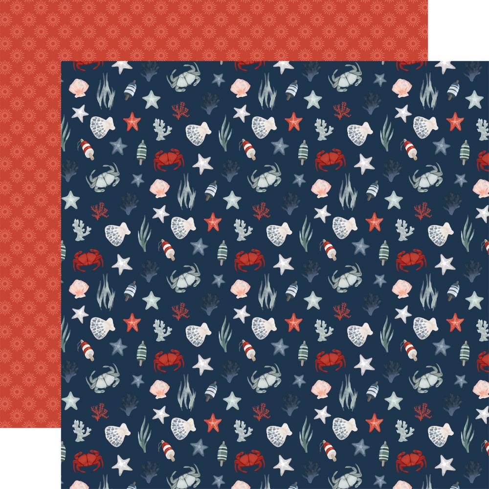 Carta Bella Seashore 12 x 12 Collection Kit cbsh444016 Nautical Finds