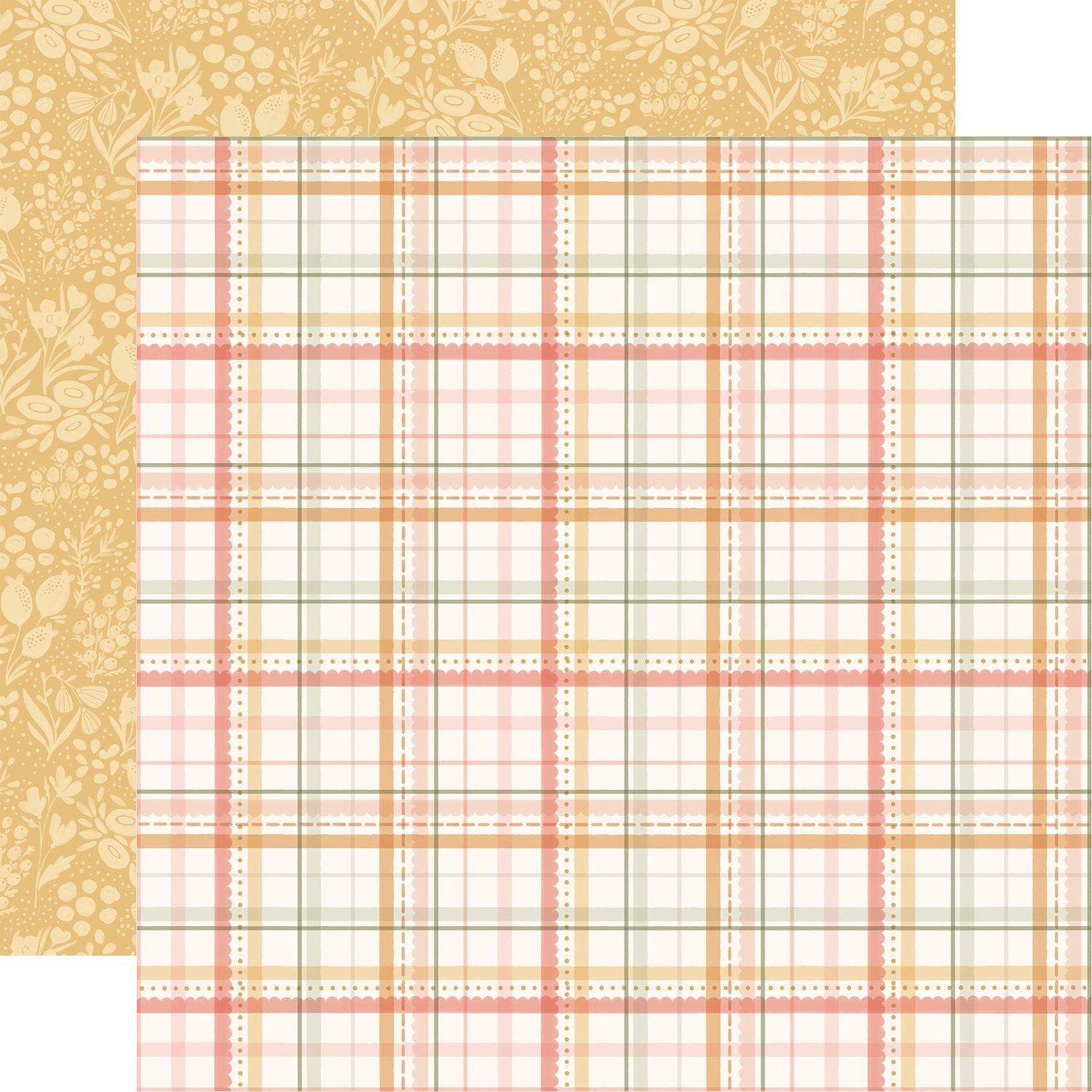 Carta Bella Silly Goose 12 x 12 Collection Kit cbgoo488016 Spring Plaid