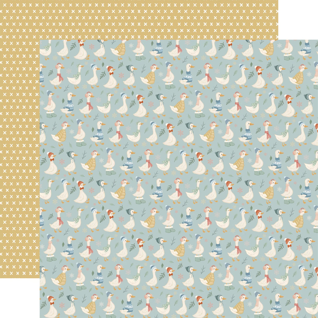 Carta Bella Silly Goose Winter 12 x 12 Collection Kit cbsgw540016 Snow Adventure