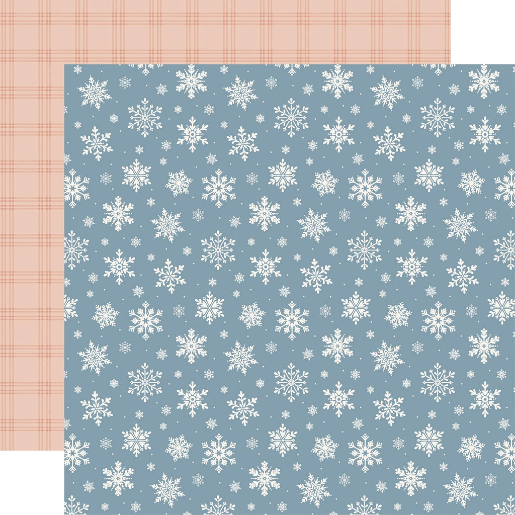 Carta Bella Silly Goose Winter 12 x 12 Collection Kit cbsgw540016 Snowflakes