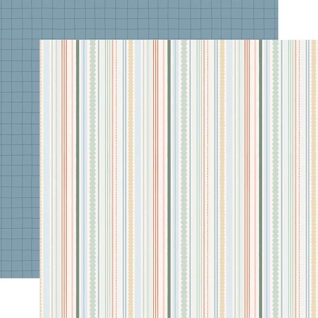 Carta Bella Silly Goose Winter 12 x 12 Collection Kit cbsgw540016 Stripes