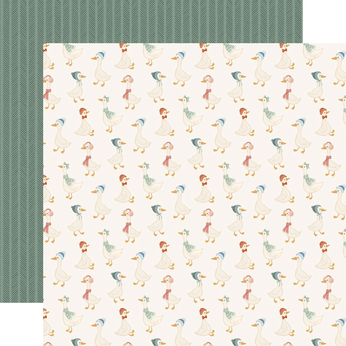 Carta Bella Silly Goose Winter 12 x 12 Collection Kit cbsgw540016 Warm And Cozy