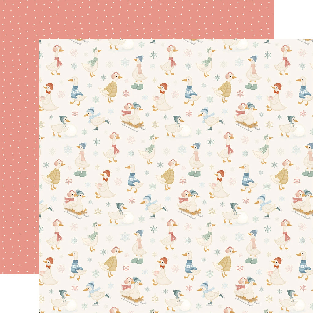 Carta Bella Silly Goose Winter 12 x 12 Mega Bundle cbsgw540050 Snowy Games