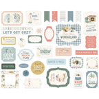 Carta Bella Silly Goose Winter Ephemera cbsgw540024 Cold Weather Sentiments