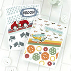Carta Bella That's My Boy 6 x 6 Paper Pad cbb419023 Car Plane Cards