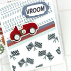 Carta Bella That's My Boy 6 x 6 Paper Pad cbb419023 Car Racing Card