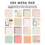 Carta Bella That's My Girl 6 x 6 Mega Paper Pad cbg418031 Detailed View