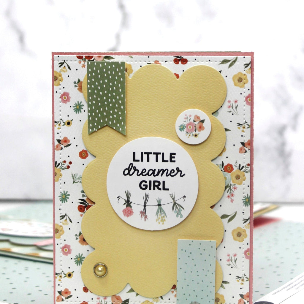 Carta Bella That's My Girl 6 x 6 Mega Paper Pad cbg418031 LIttle Dreamer Card