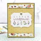 Carta Bella That's My Girl 6 x 6 Mega Paper Pad cbg418031 Little Wildflower Card