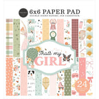 Carta Bella That's My Girl 6 x 6 Paper Pad cbg418023