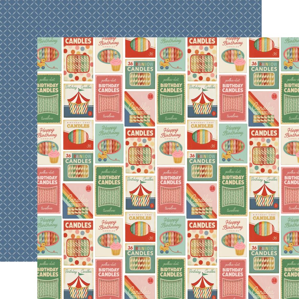 Carta Bella They Say It's Your Birthday 12 x 12 Collection Kit cbys481016 Vintage Candles