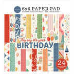 Carta Bella They Say It's Your Birthday 6 x 6 Paper Pad cbys481023