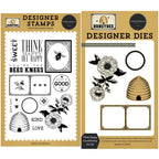 Carta Bella Think Happy Clear Stamps And Dies Bundle