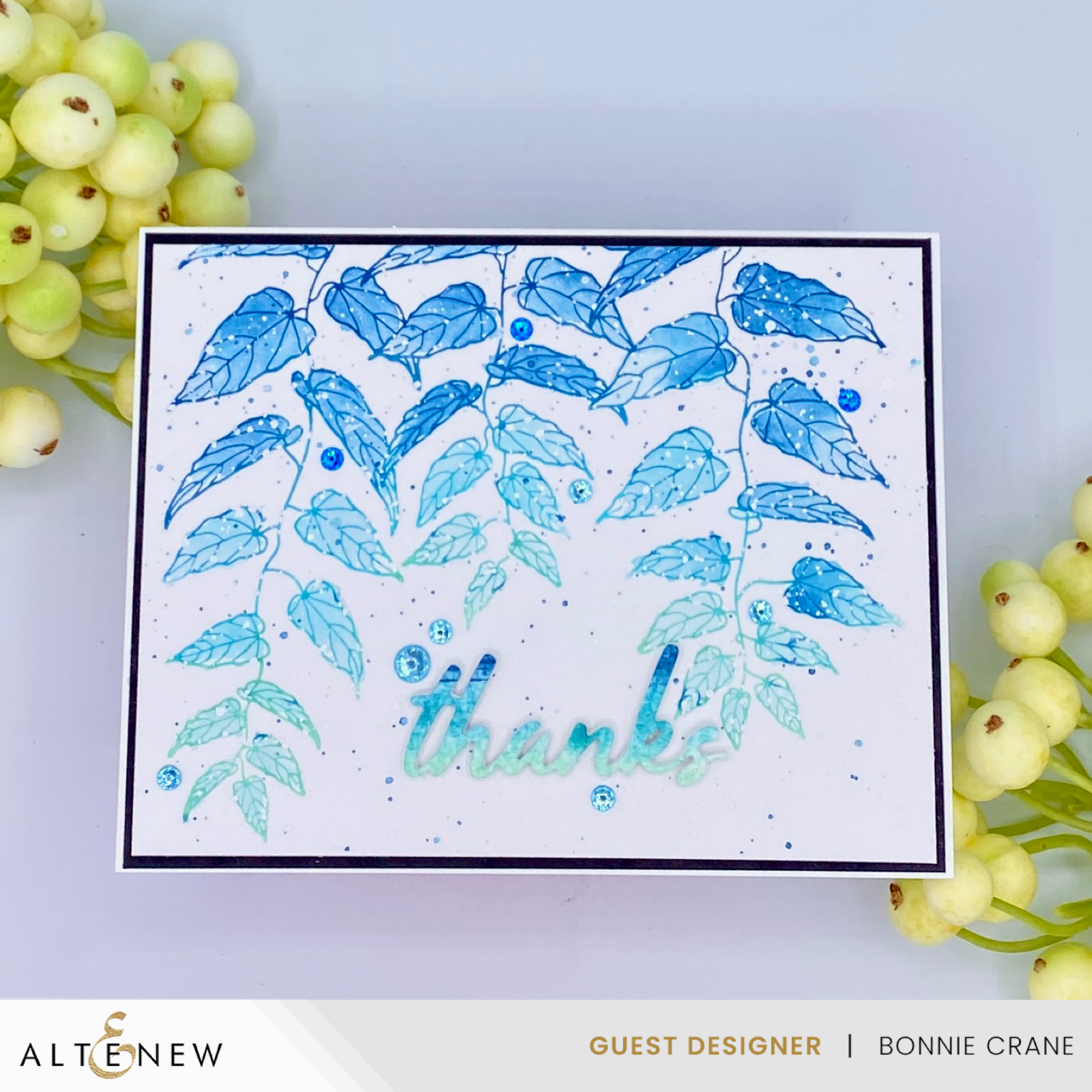 Altenew Cascading Vines Stencils alt10235*