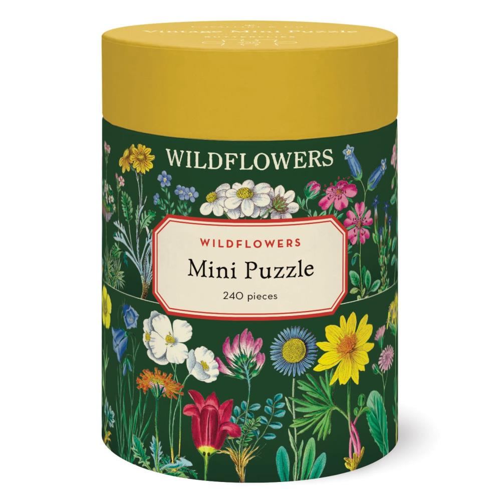 Cavallini Papers & Co. Wildflowers 240 Piece Mini Puzzle