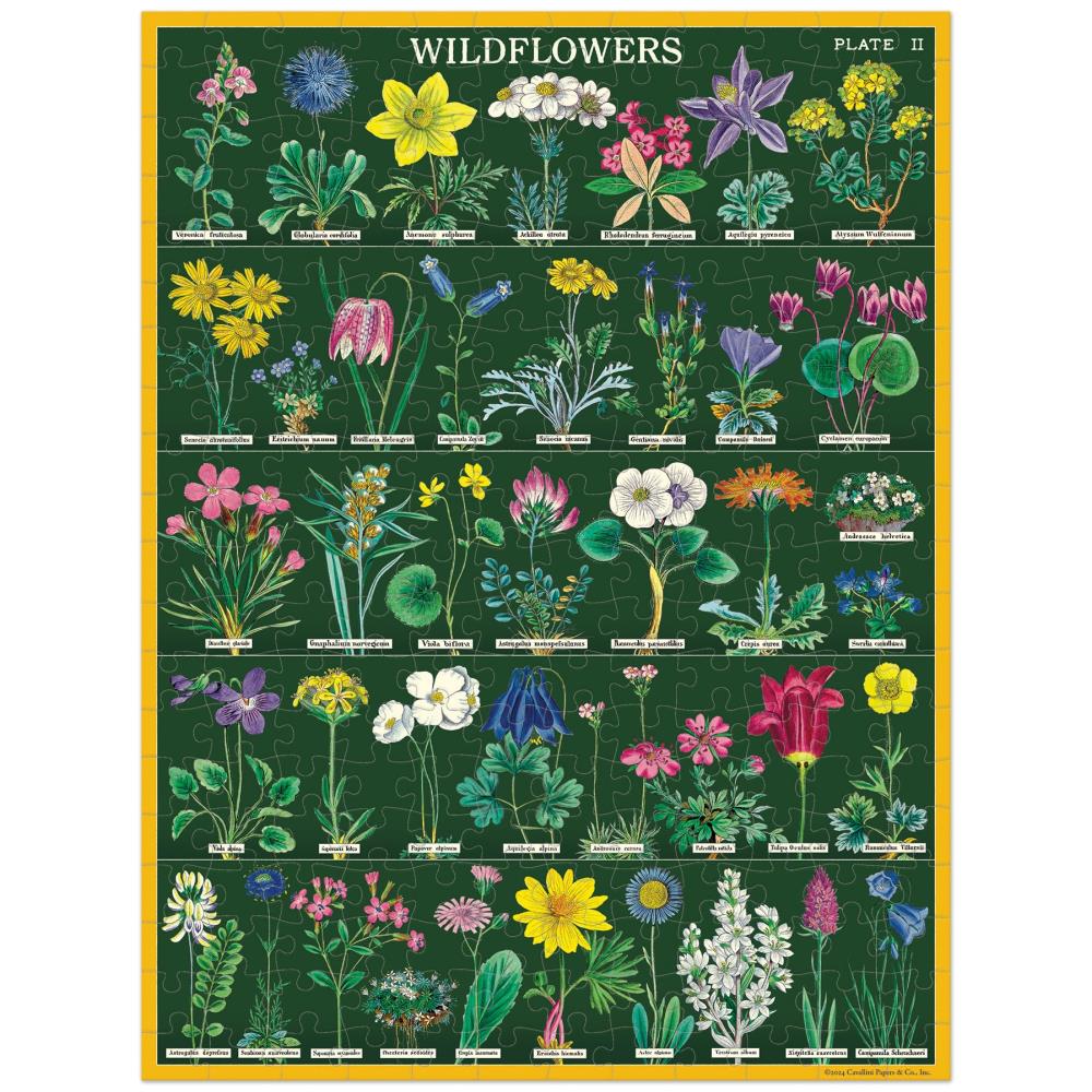 Cavallini Papers & Co. Wildflowers 240 Piece Mini Puzzle product