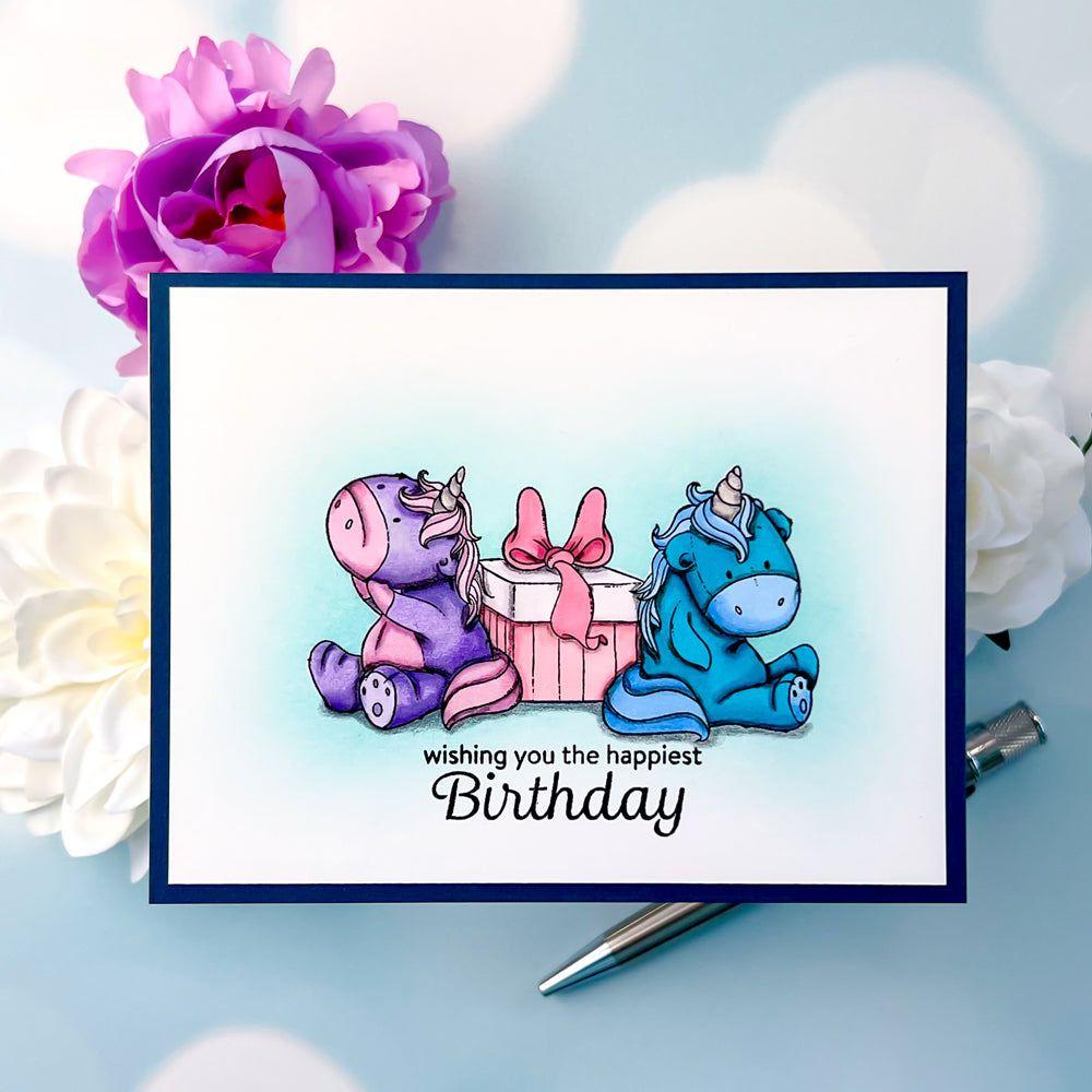 Simon Says Clear Stamps Celebrating You 2052ssc Celebrate Birthday Card