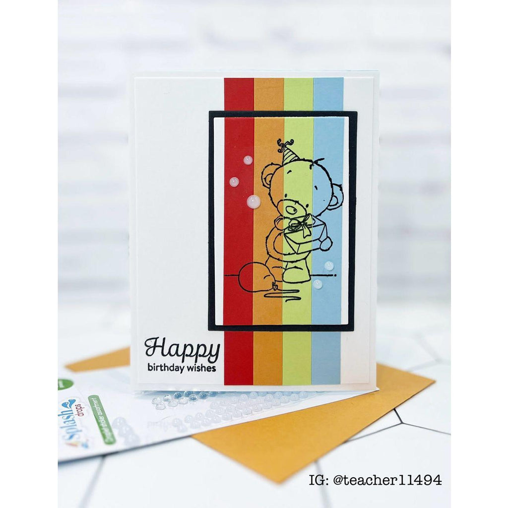 Simon Says Clear Stamps Celebrating You 2052ssc Celebrate Birthday Card