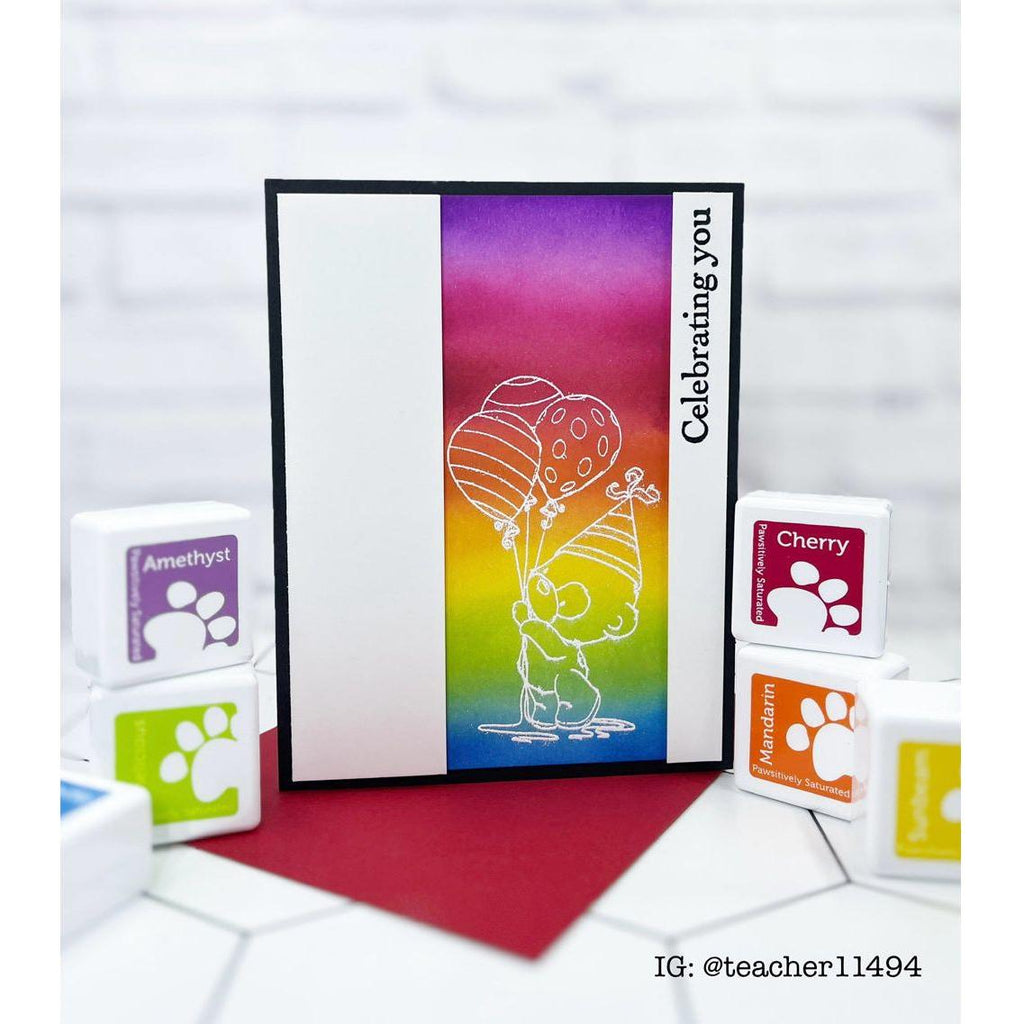 Simon Says Clear Stamps Celebrating You 2052ssc Celebrate Birthday Card