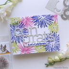 Simon Says Clear Stamps Celebration Fireworks sss302698c Out Of This World Congrats Card | color-code:ALT02