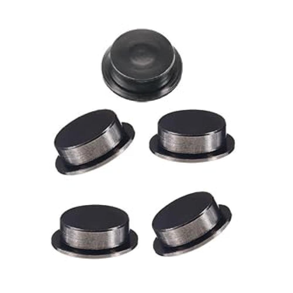 Charcoal Grey Charm Spinners Pack Of 5