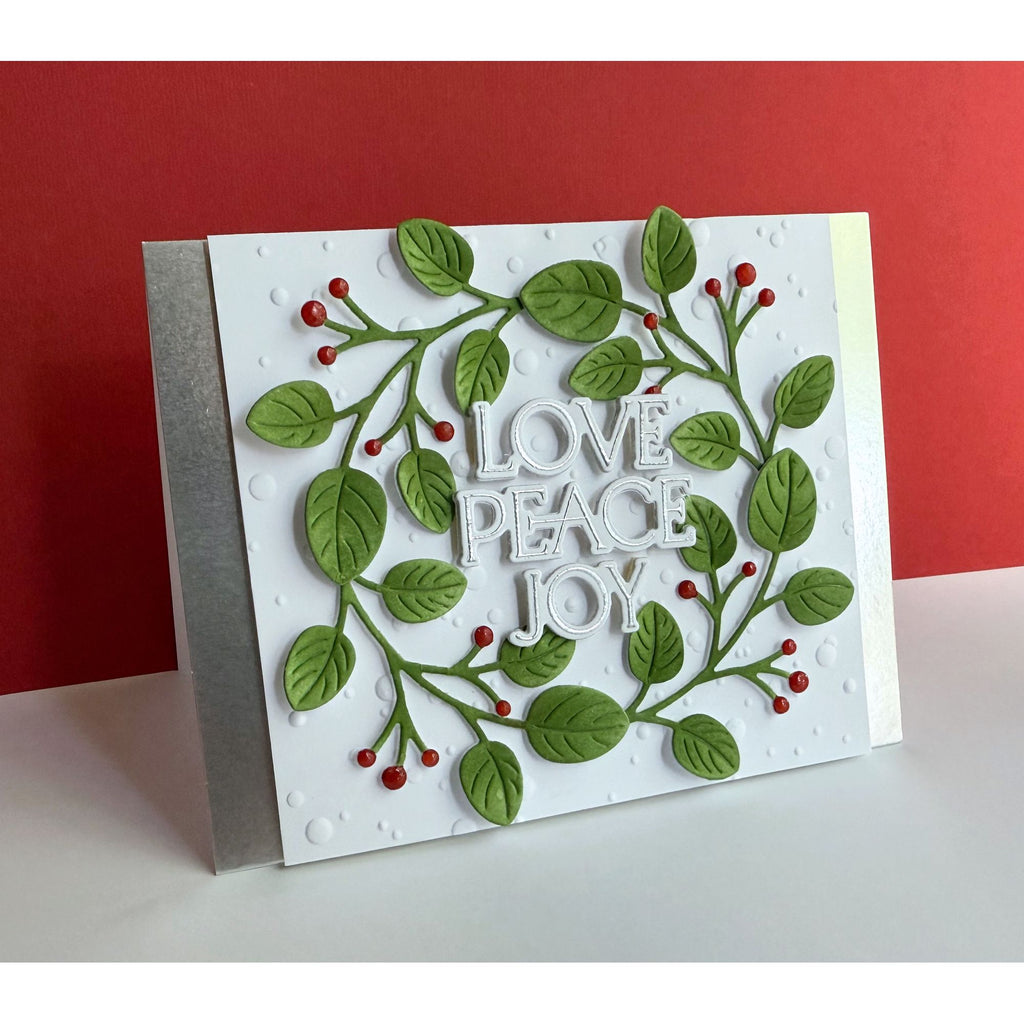 Simon Says Stamp Charming Berry Branch Wafer Die s995 Sugar and Spice Holiday Card | color-code:ALT01