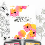 Simon Says Stamp Charming Flower Stem Wafer Dies s997 STAMPtember Birthday Card | color-code:ALT04