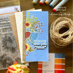 Simon Says Stamp Checking In Wafer Dies sssd112768c Stamptember Sympathy Card 