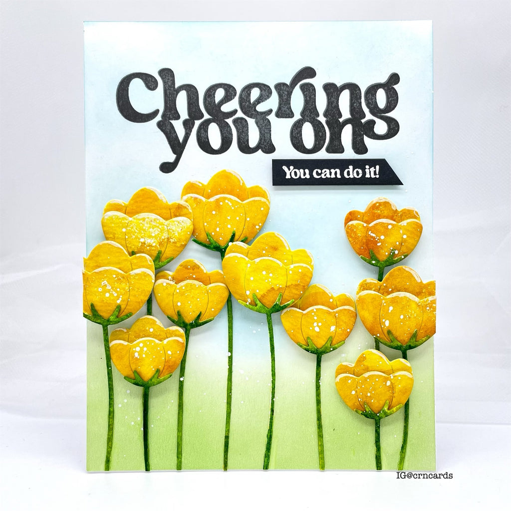 Simon Says Stamp Cheering for You Collection I Want It All Stand-Alone Wafer Dies set830sa