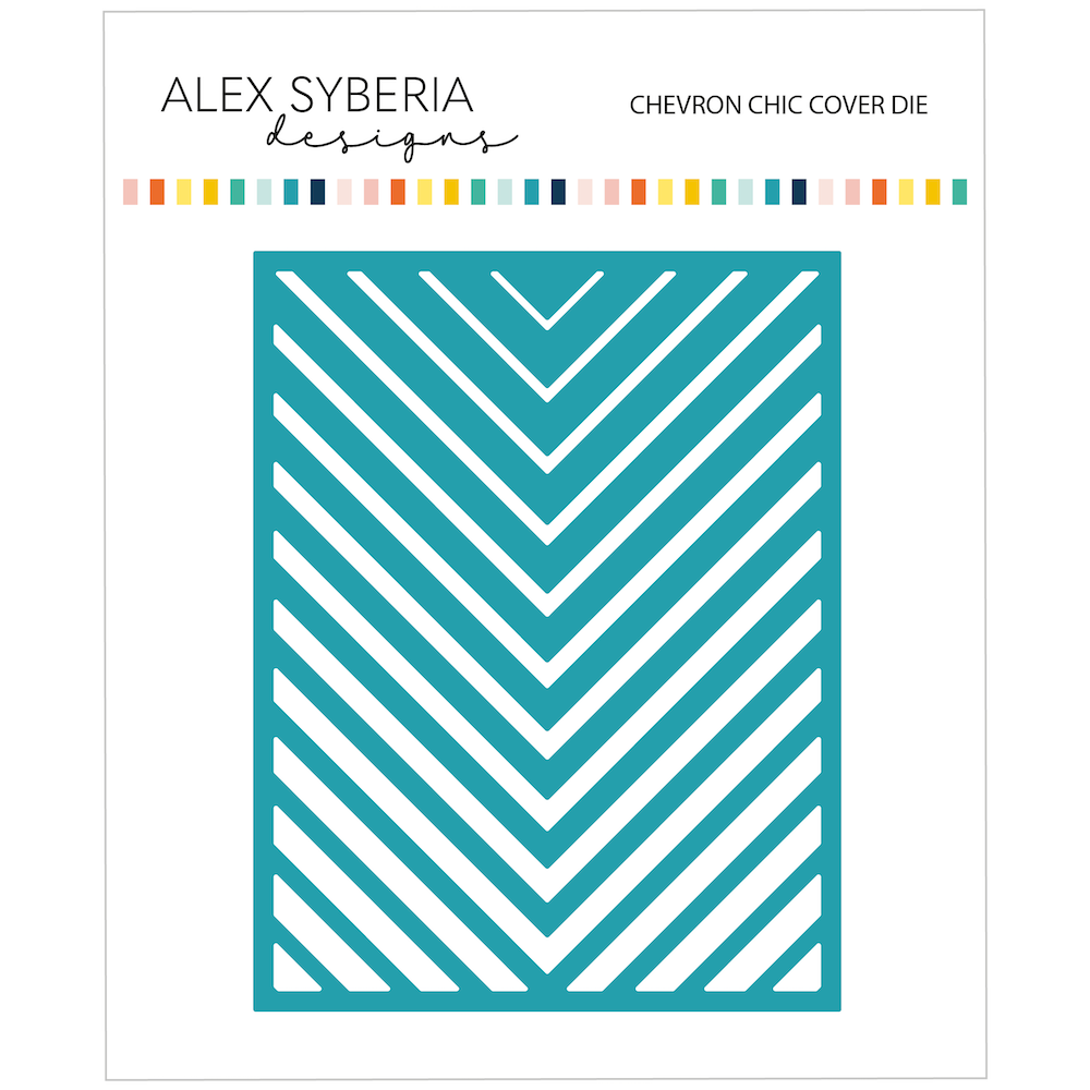 Alex Syberia Designs Chevron Chic Cover Die asd-d-147