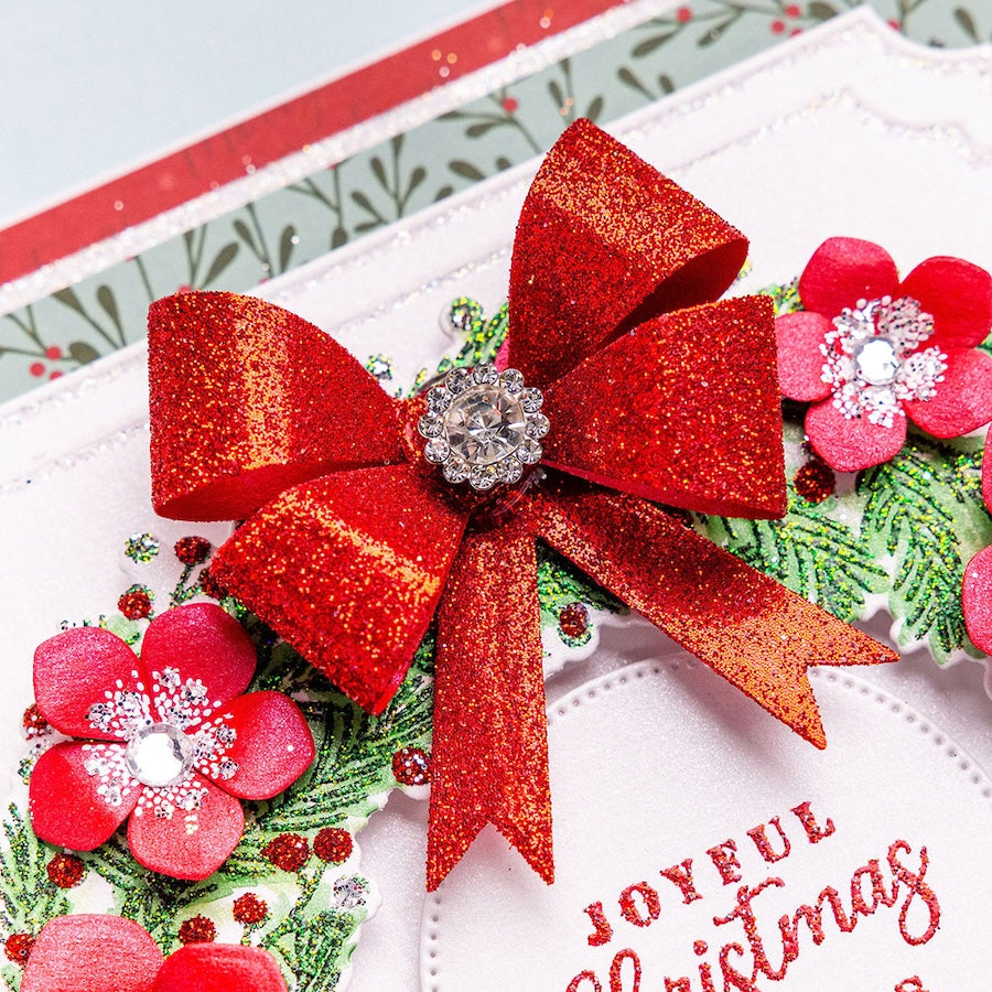 Chloe's Creative Cards 3D Bow Die c-mdie-3dbow red