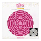 Chloe’s Creative Cards 8x8 Dainty Circles Dies c-mdie-8dc