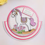 Chloe’s Creative Cards 8x8 Dainty Circles Dies c-mdie-8dc bundle of joy